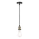 Waco Light Antique Brass Pendant Ceiling Light