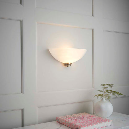 Welles Wall Light Antique Brass