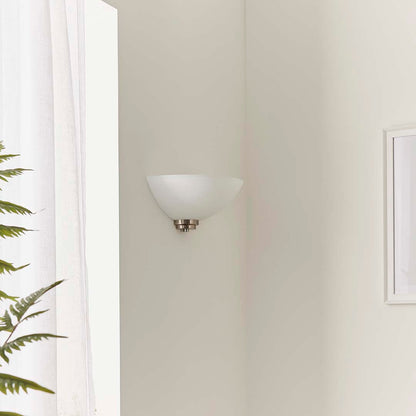 Welles Wall Light Satin Chrome