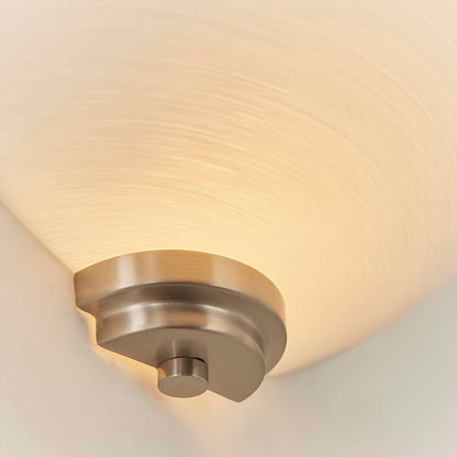 Welles Wall Light Satin Chrome