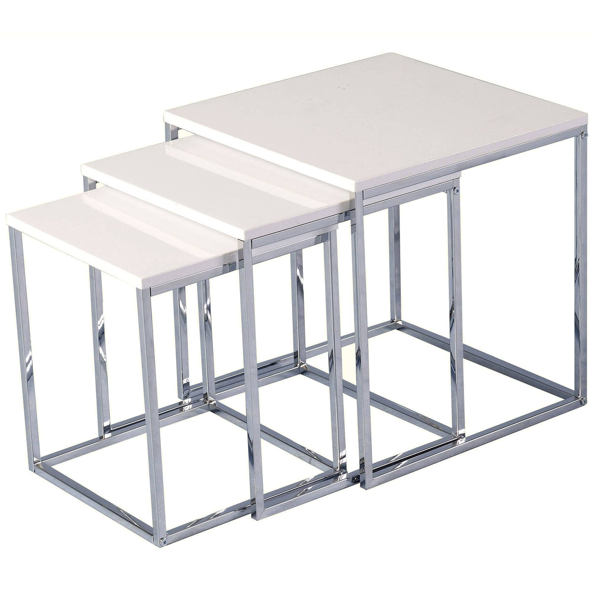 Maiden Nest of Tables White