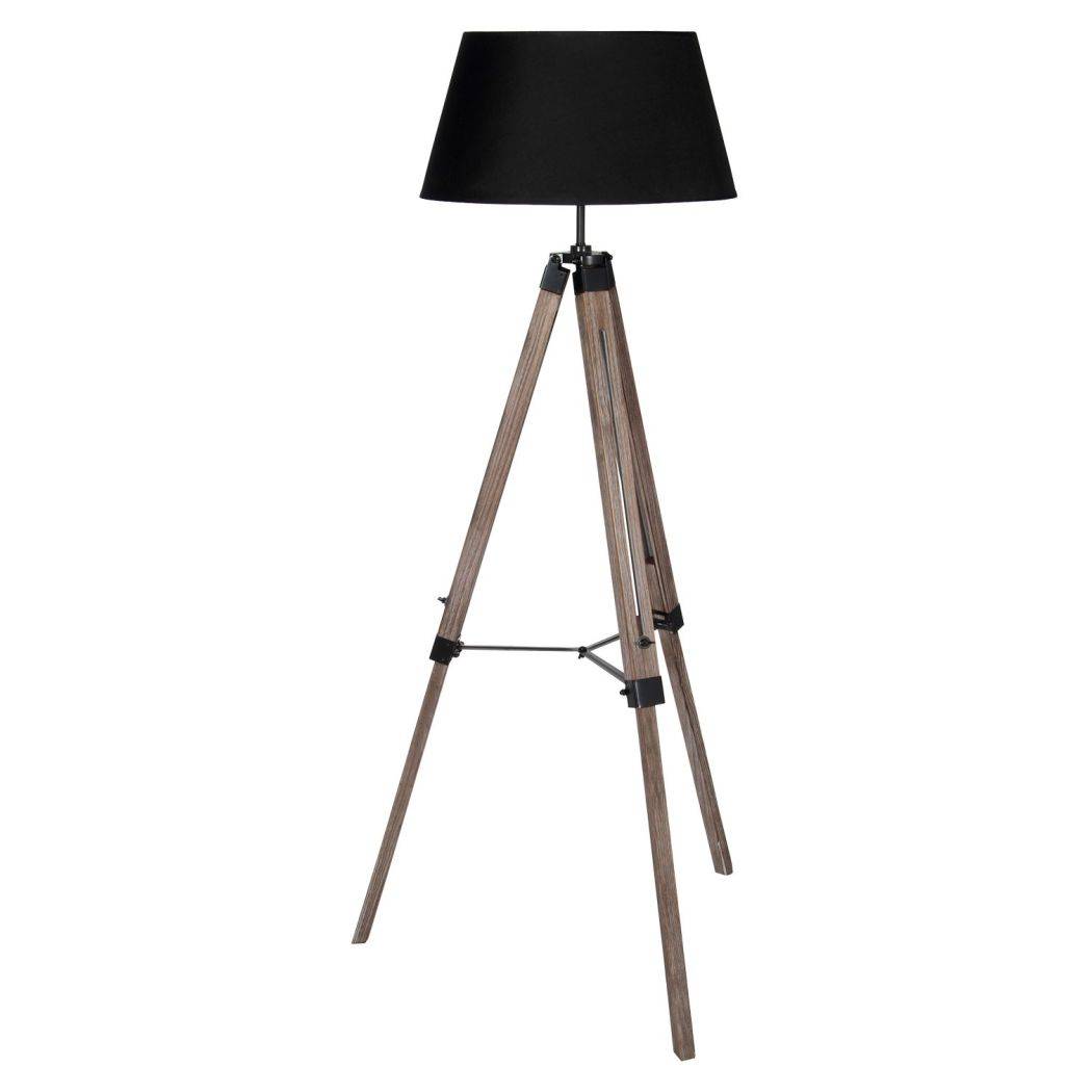 Windsor 143cm Tripod Floor Lamp Black