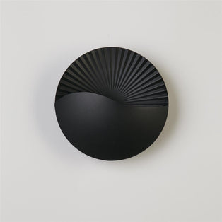 Sunrise Black Wall Light