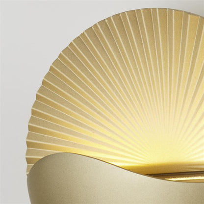Sunrise Gold Wall Light