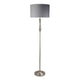 Lomond Floor Lamp Satin Nickel