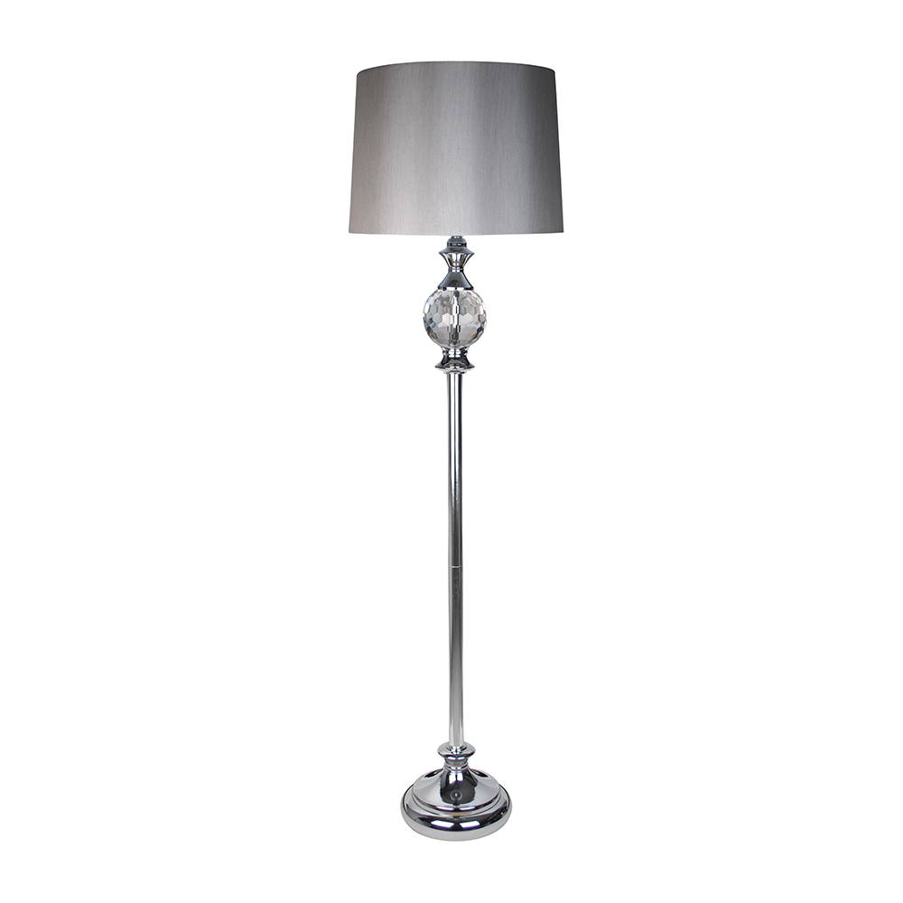 Vanessa Floor Lamp Polished Chrome
