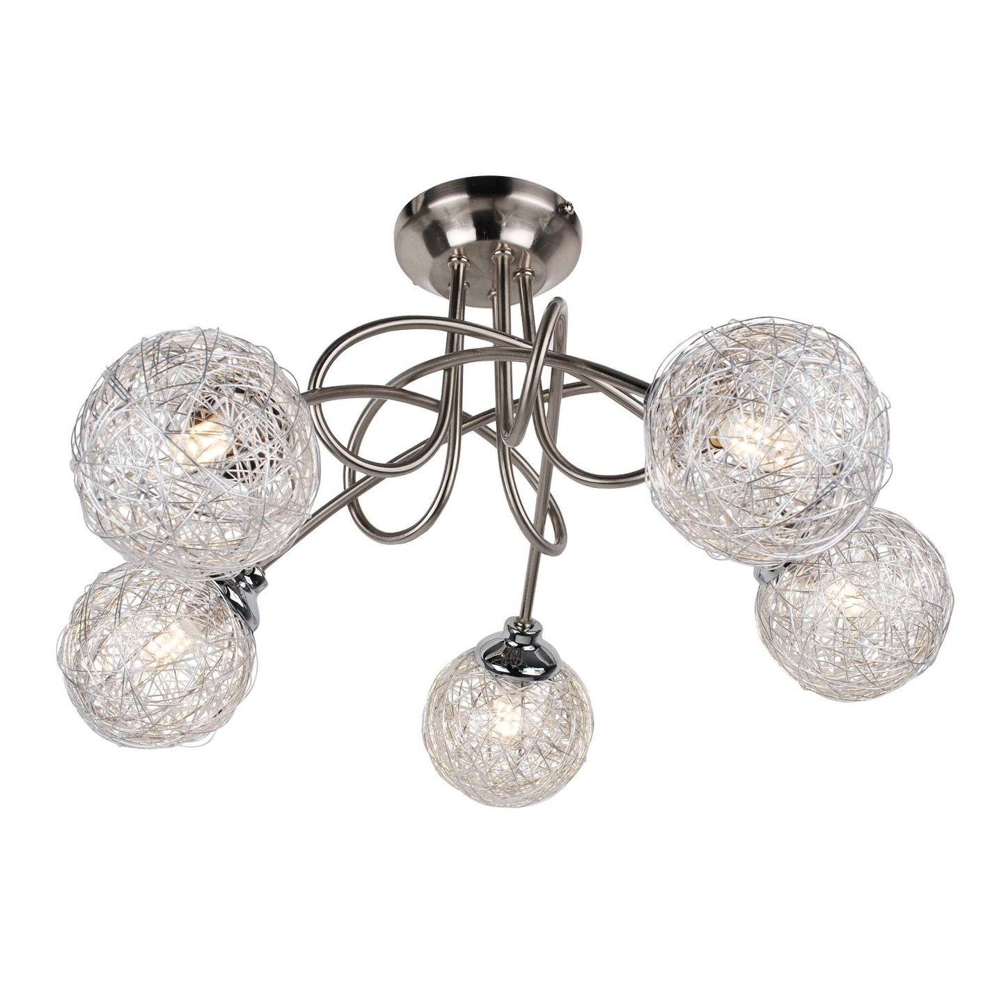 Orinoco 5 Light Semi Flush