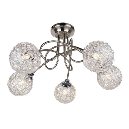 Orinoco 5 Light Semi Flush