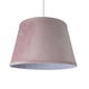Vella Blush Pink Velveteen 40cm Light Shade