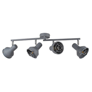 Costello Matt Grey 4 Light Ceiling Spotlight Bar