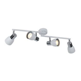 Kirst Matt White 4 Light Ceiling Spotlight Bar