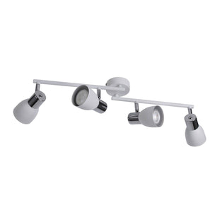 Kirst Matt White 4 Light Ceiling Spotlight Bar