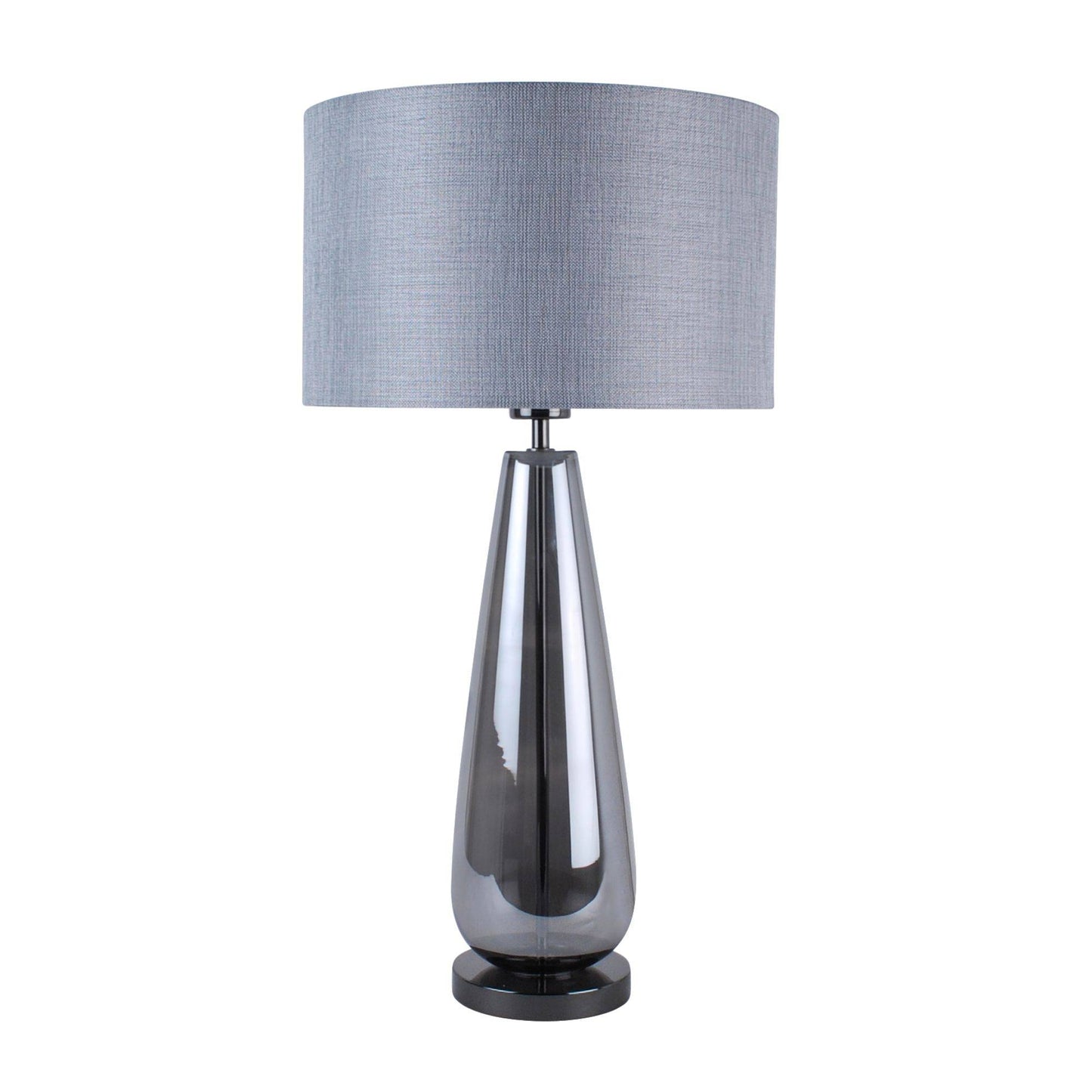 Tulisa Tall Smoked Glass Table Lamp