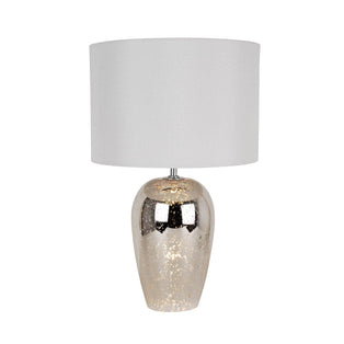 Cyrus Dual Lit Speckled 47cm Glass Table Lamp