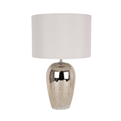Cyrus Dual Lit Speckled 47cm Glass Table Lamp
