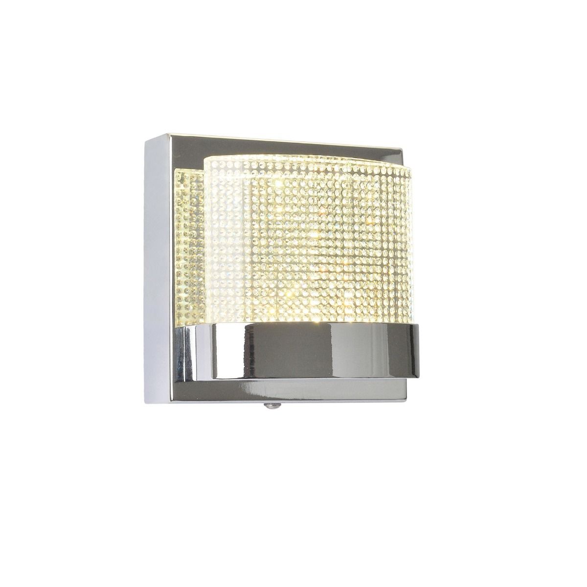 Liana LED Polished Chrome Wall Light