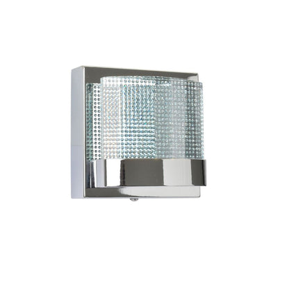 Liana LED Polished Chrome Wall Light