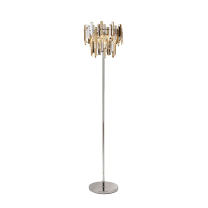 Onega Floor Lamp Polished Chrome Floor Lamp