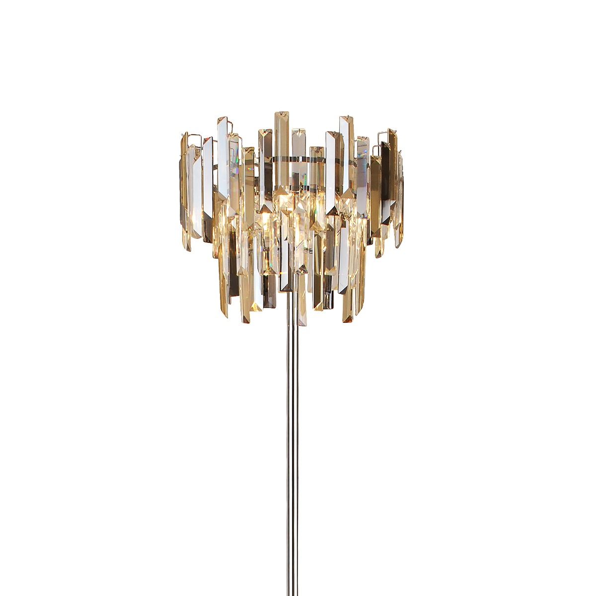 Onega Floor Lamp Polished Chrome Floor Lamp