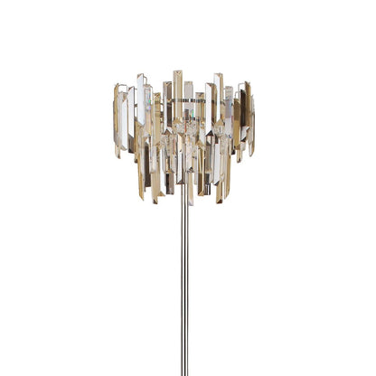 Onega Floor Lamp Polished Chrome Floor Lamp