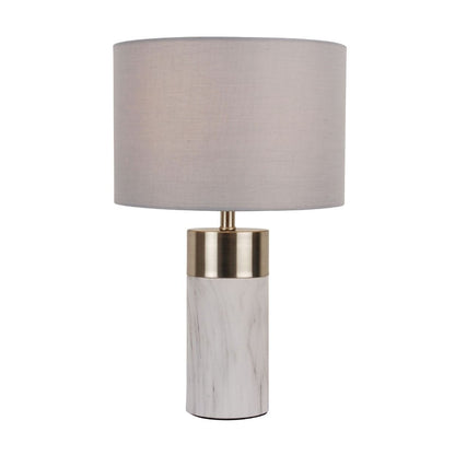Devota 1 Light 2 Toned Grey Table Lamp