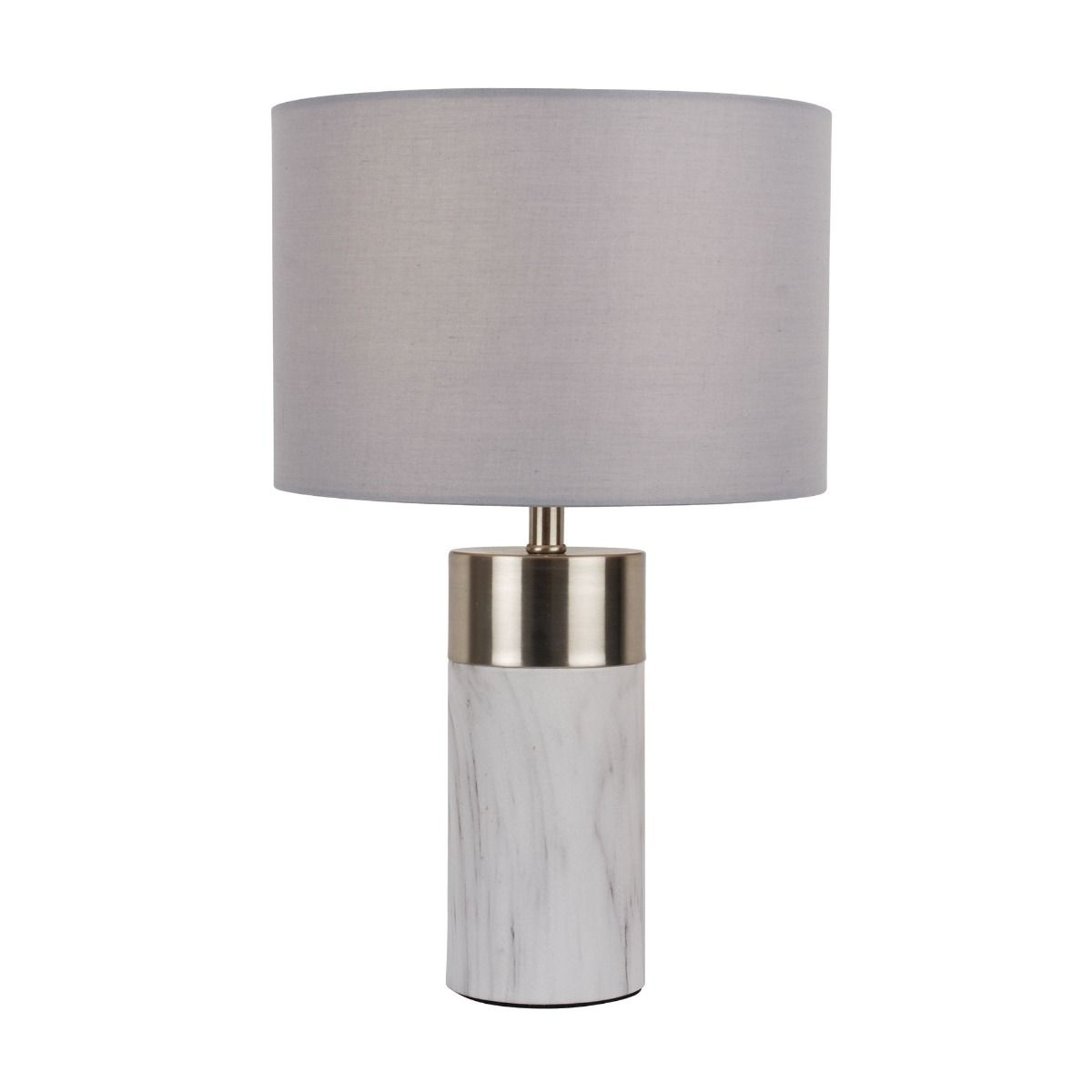 Devota 1 Light 2 Toned Grey Table Lamp