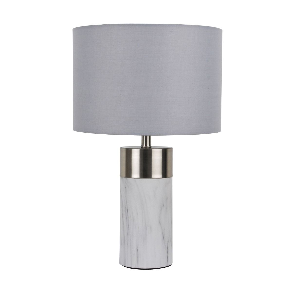 Devota 1 Light 2 Toned Grey Table Lamp