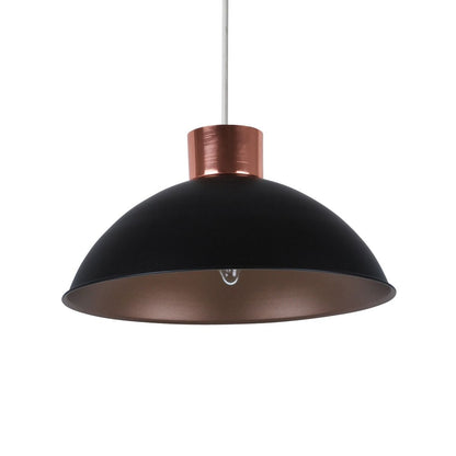 Arrigo Black and Copper 30cm 2 Toned Pendant Shade