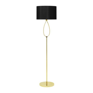 Zabina LED Gold & Black Floor Lamp