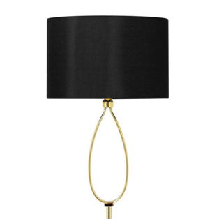 Zabina LED Gold & Black Floor Lamp