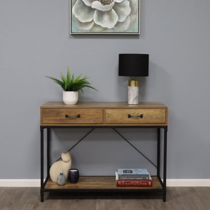 Devota 2 Toned Gold Table Lamp