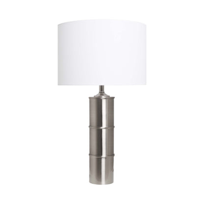 Zabor Satin Nickel Touch Table Lamp