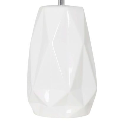 Skova White Ceramic Table Lamp