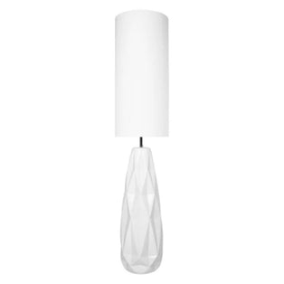 Skova White Ceramic Floor Lamp