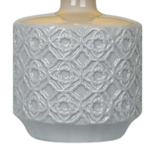 Mara Grey Ceramic Table Lamp