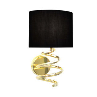 Kasi Polished Brass Wall Light