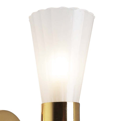 HERRERA 2 LIGHT GOLD WALL LIGHT