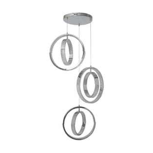 Yazia Polished Chrome LED Ceiling Pendant