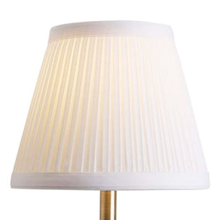 Giona Antique Brass & White Wall Light