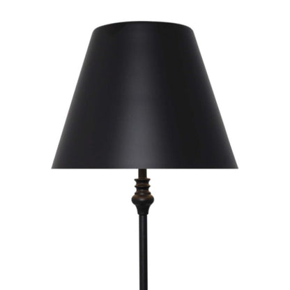 Lustre Black LED Rechargeable Table Lamp