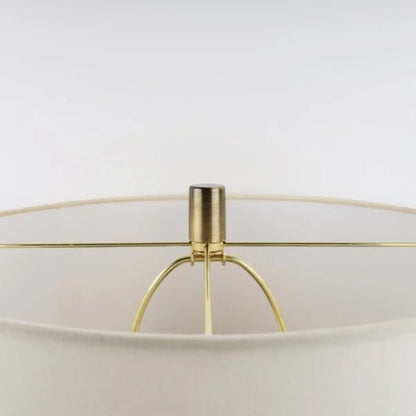 Virginia Antique Brass & Textured Glass Table Lamp