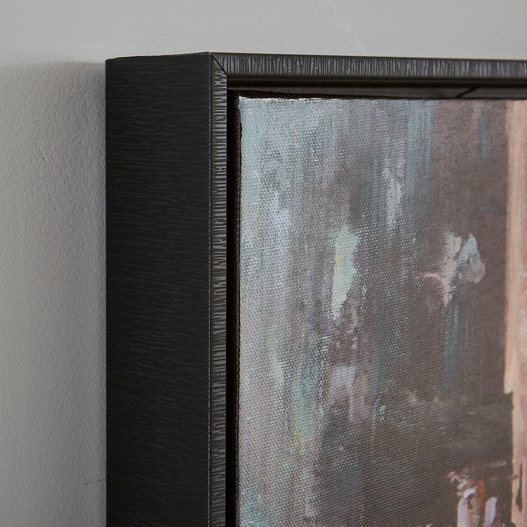 Downtown Hand-Painted Canvas
