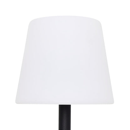 Preston Black LED Rechargeable Table Lamp