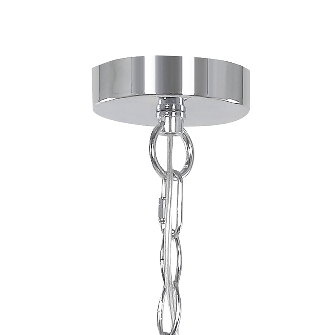 Ashton 3-Light Polished Chrome Chandelier Ceiling Light