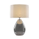 Waltham Smoked Glass Table Lamp