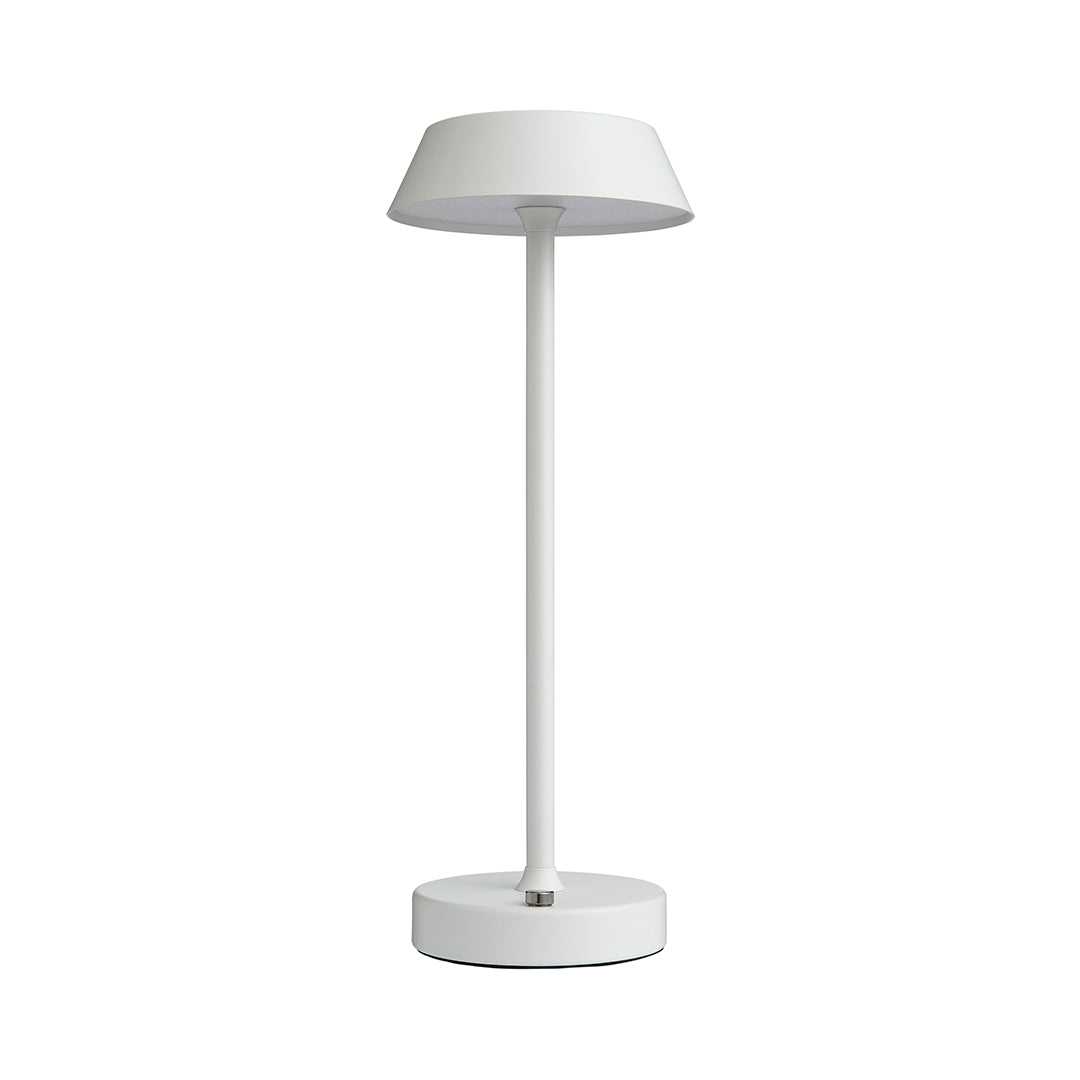 Energize White LED Rechargeable Desk Table Lamp with Touch Sensor