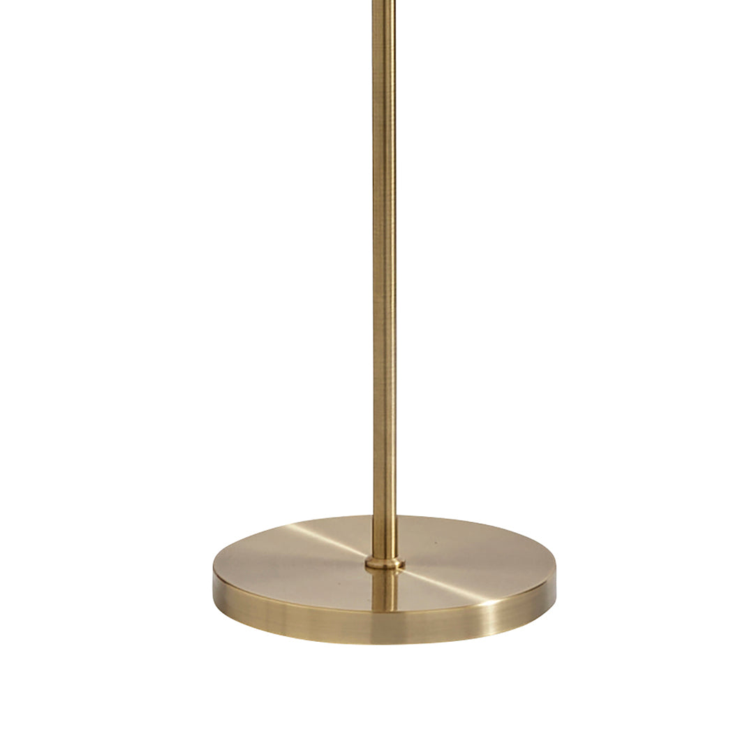 Justina Antique Brass Floor Lamp