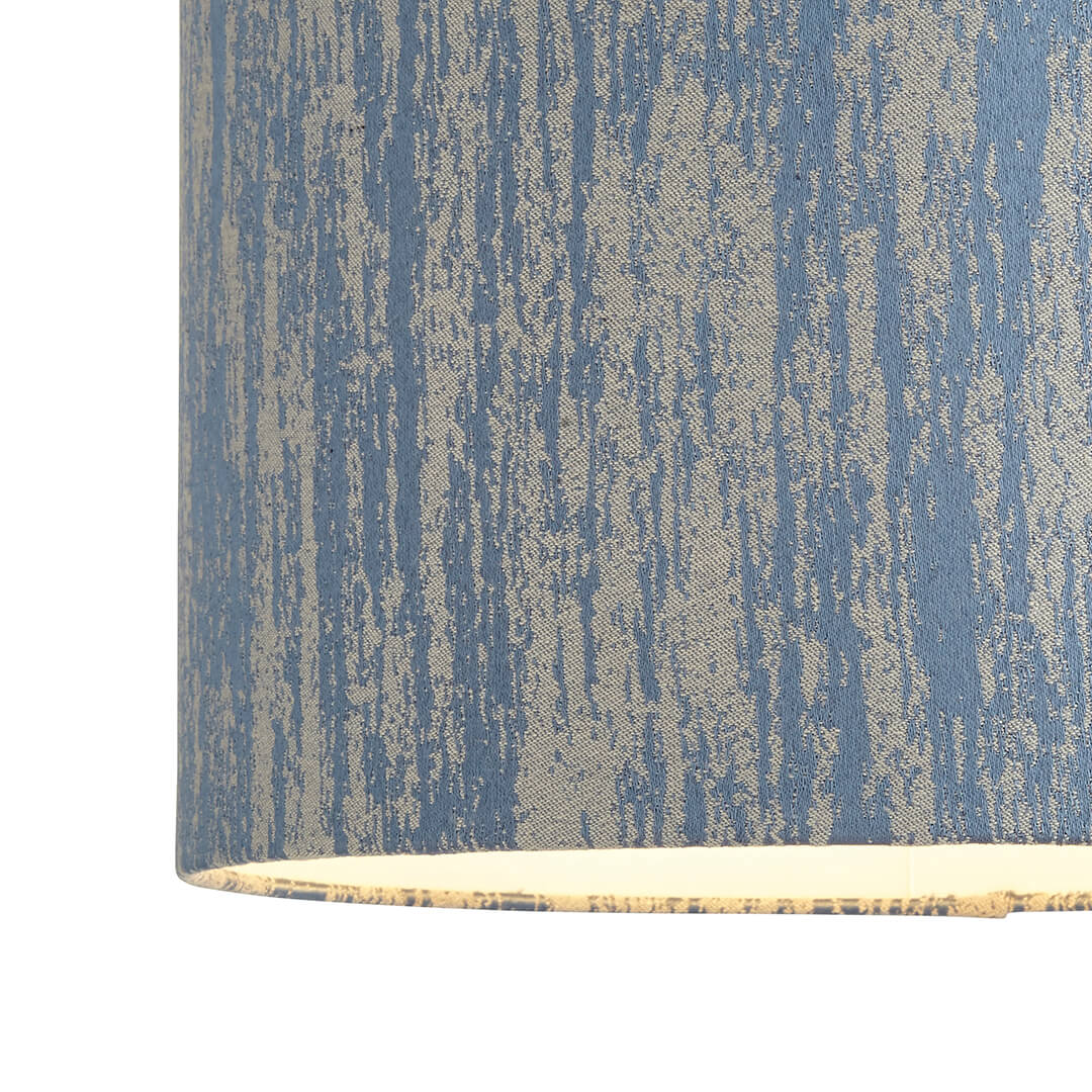 Canterbury 30cm Blue Jacquard shade