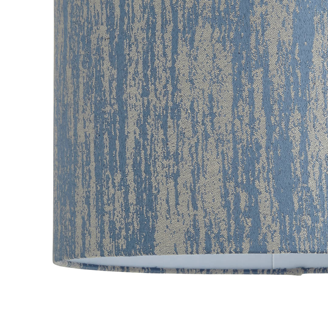 Canterbury 30cm Blue Jacquard shade