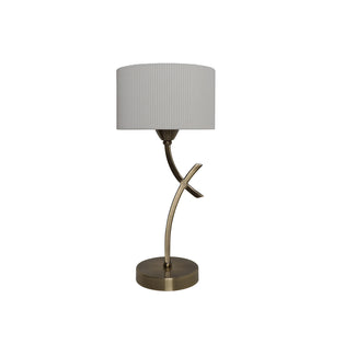 Justina Antique Brass Table Lamp